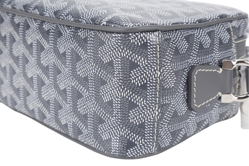 GOYARD CAP-VERT GREY GOYARDINE SLING BAG WITH DUST COVER