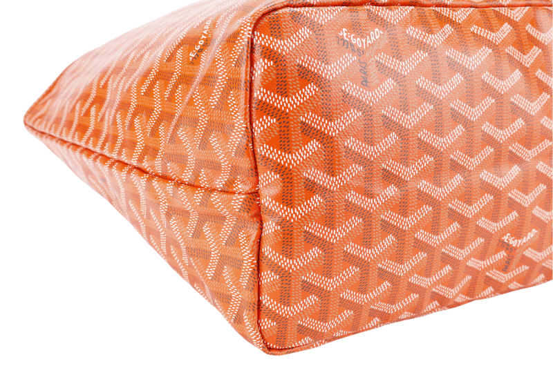 GOYARD SAINT LOUIS PM BAG ORANGE COLOR WITH DUST COVER