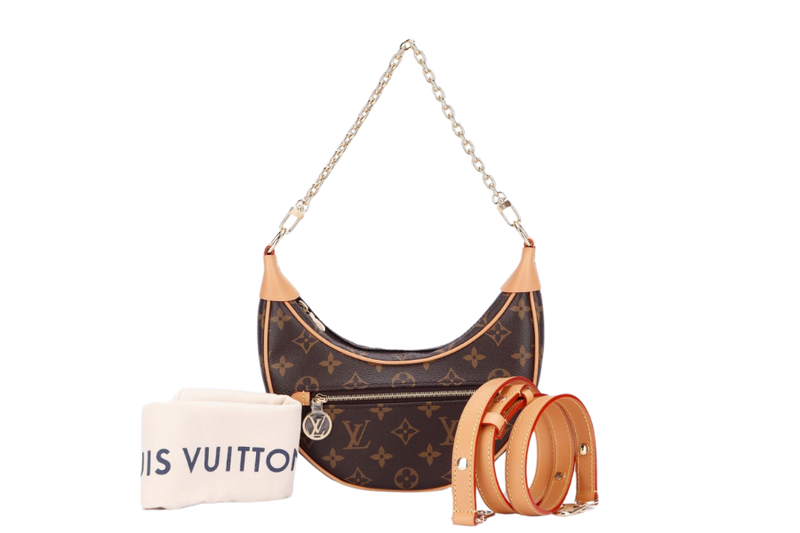 Louis Vuitton Loop Bag (M81098) Monogram, with Chain, Strap, Dust Cover & Box