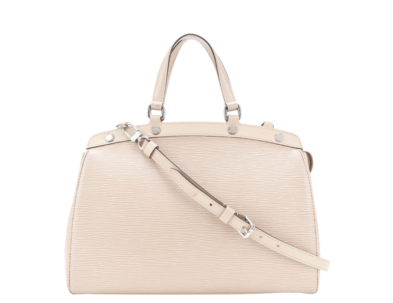 LOUIS VUITTON BREA MM DUNE EPI LEATHER SILVER HARDWARE WITH STRAPS AND DUST COVER