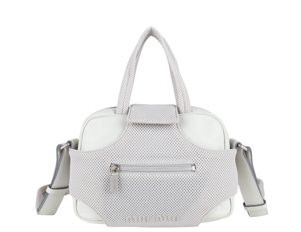 MUI MUI GREY CROSSBODY BAG NO DUST COVER