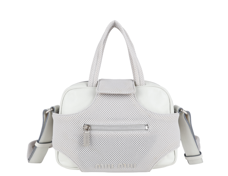 MUI MUI GREY CROSSBODY BAG NO DUST COVER