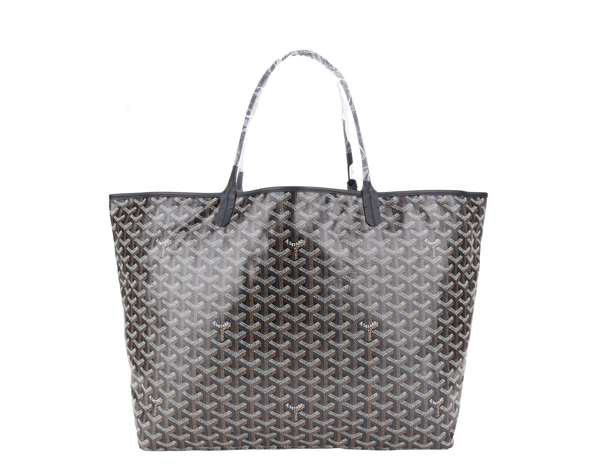 GOYARD SAINT LOUIS GM BAG BLACK COLOR WITH DUST COVER