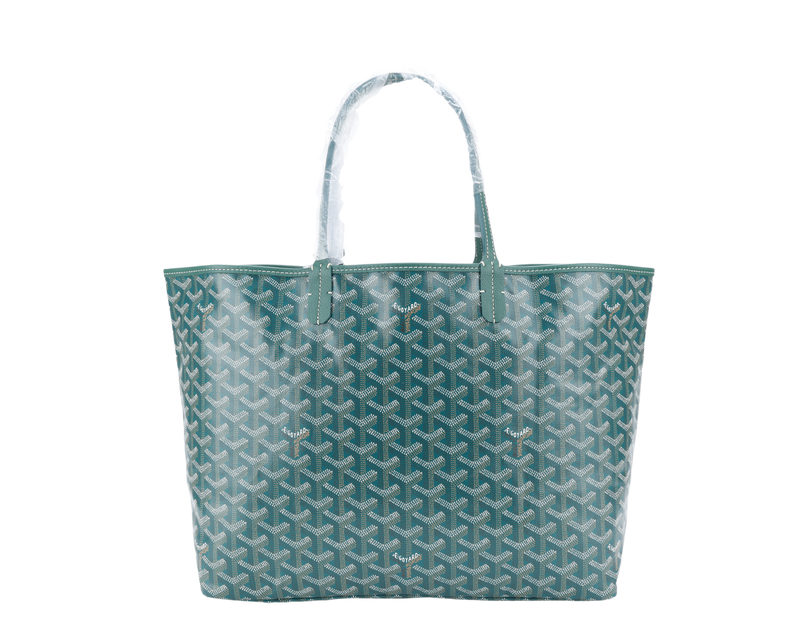 GOYARD SAINT LOUIS PM BAG GREEN COLOR WITH DUST COVER