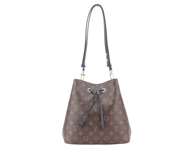 LOUIS VUITTON M44020 NEO NOE MM BROWN MONOGRAM CANVAS GOLD HARDWARE NO DUST COVER