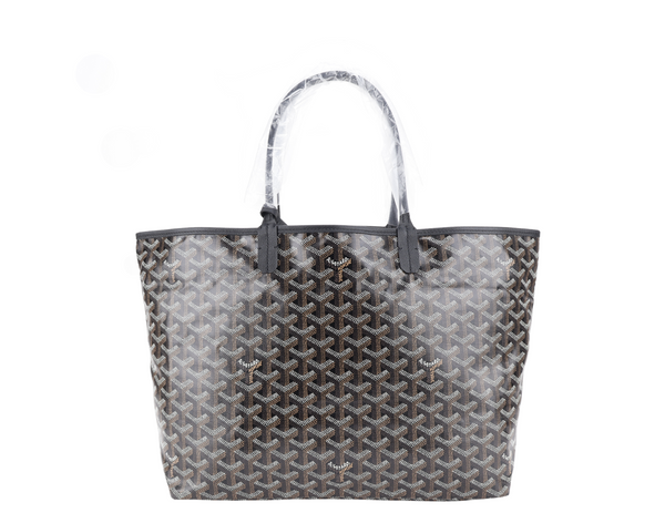 GOYARD SAINT LOUIS PM BAG BLACK COLOR WITH DUST COVER