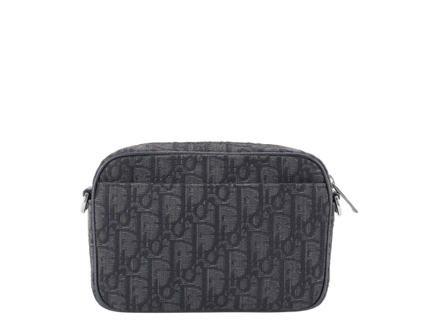 CHRISTIAN DIOR 27-BO-1213 NEW DIOR SAFARI BAG HANDBAG OBLIQUE CROSSBODY BAG RUTHENIUM HARDWARE NO DUST COVER