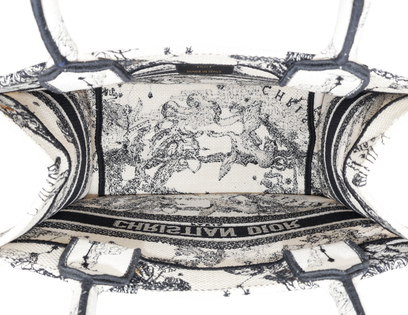 CHRISTIAN DIOR SMALL BOOK TOTE HERCULES WITH DUST COVER