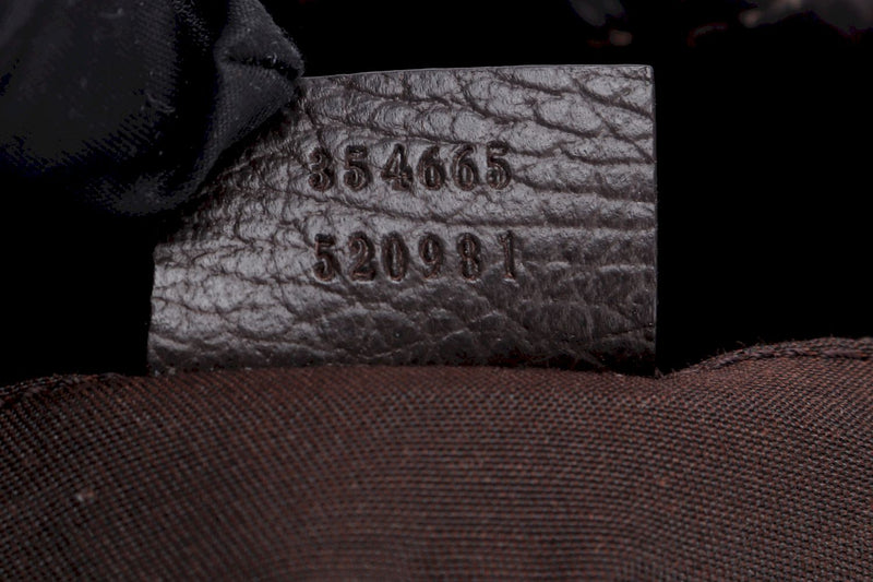 Gucci Tote Bag, Dark Color Monogram