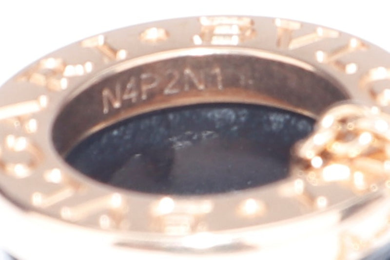 Bvlgari B-Zero Necklace Black Ceramic 18K Rose Gold (N4P2N1), no Dust Cover & Box