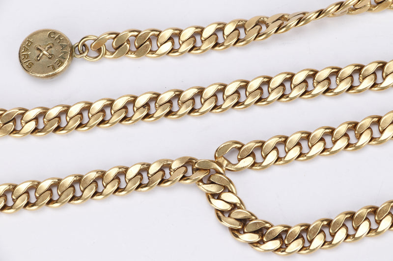 Chanel Vintage Gold Waist Belt, no Dust Cover