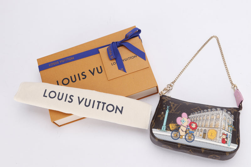 Louis Vuitton Mini Pochette Accessories Limited Edition Monogram Canva