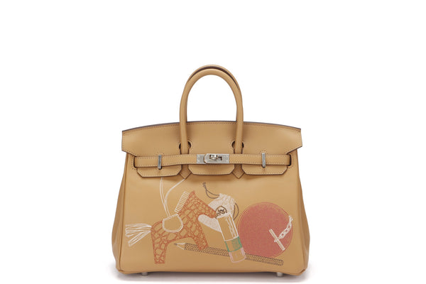 Hermes Rouge H Box Leather Sellier Birkin 25 Gold Hardware Handbag