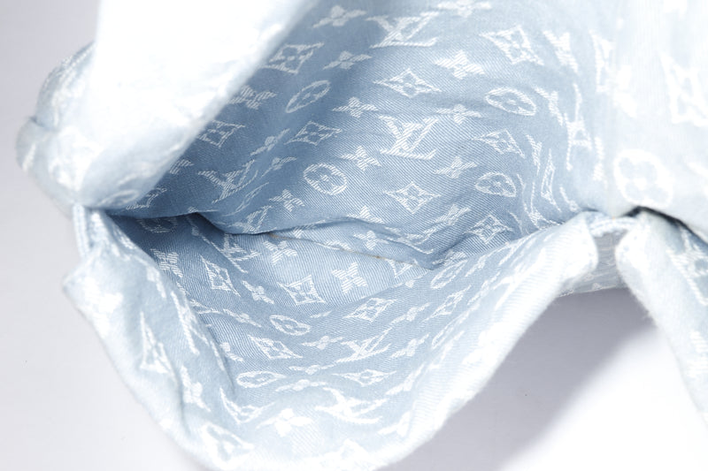 Louis Vuitton Blue Monogram Denim Surya Hobo Bag – The Closet