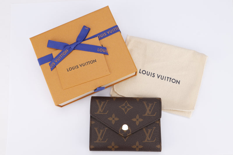 Louis Vuitton Monogram Victorine Wallet (M62472), with Dust Cover & Box