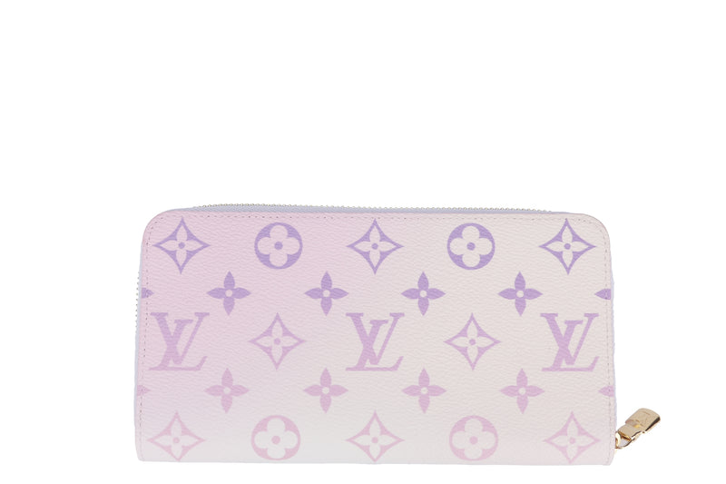 Louis Vuitton Pink And Purple Sunrise Pastel Monogram Coated