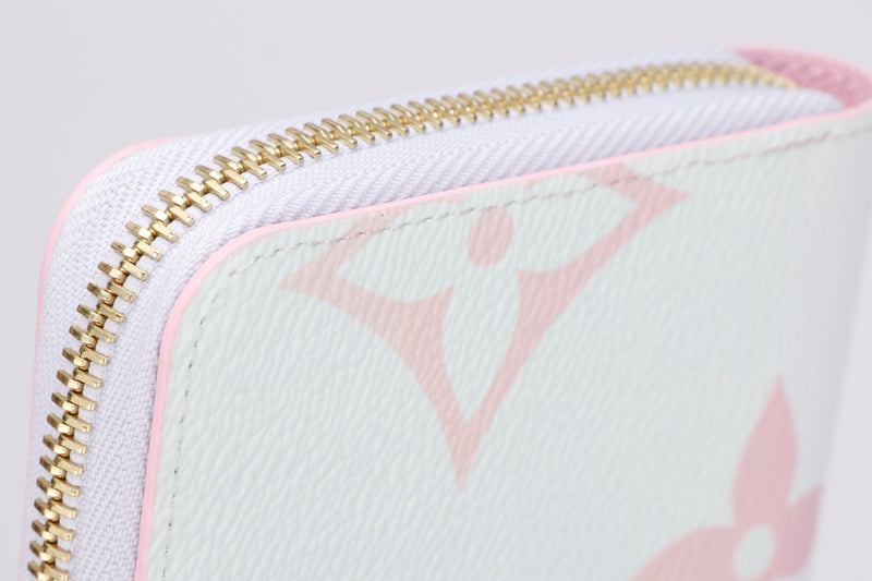 Louis Vuitton Zippy Wallet Sunrise Pastel in Coated Canvas/Leather