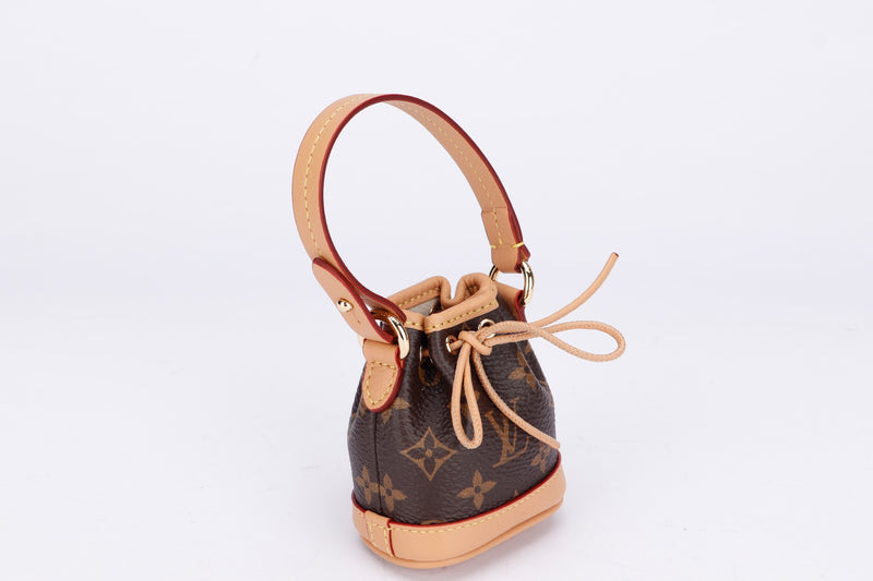 LOUIS VUITTON Micro Noe Bag Charm *New