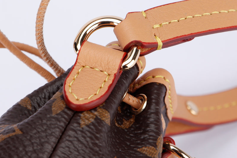 Louis Vuitton Chaine Nanogram Icons Bag Charm and Chain Gold/Silver