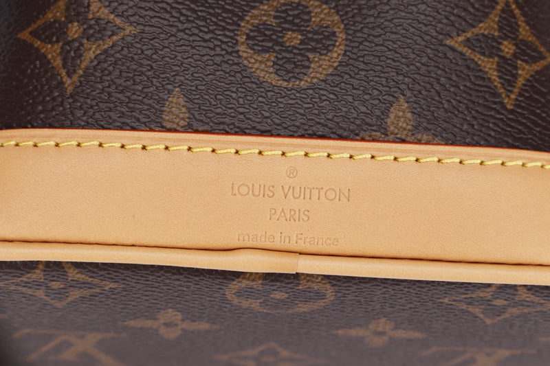 Louis Vuitton Nano Noé (M81266) Monogram, with Strap & Handle, with Dust Cover & Box