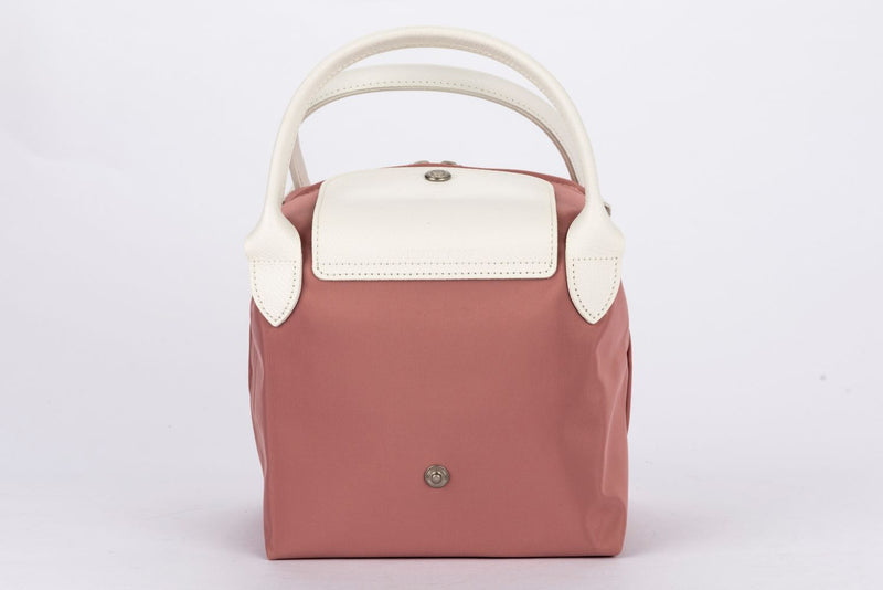 Longchamp Pink White Square Bag, no Dust Cover