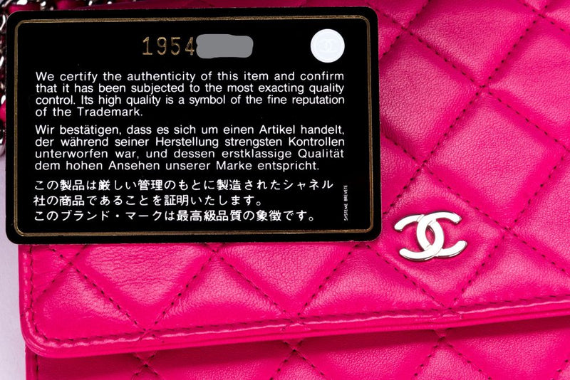 香奈儿钱包和链条 S_N 粉红色