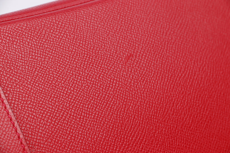 Hermès Rouge Casaque Epsom Leather Birkin 30