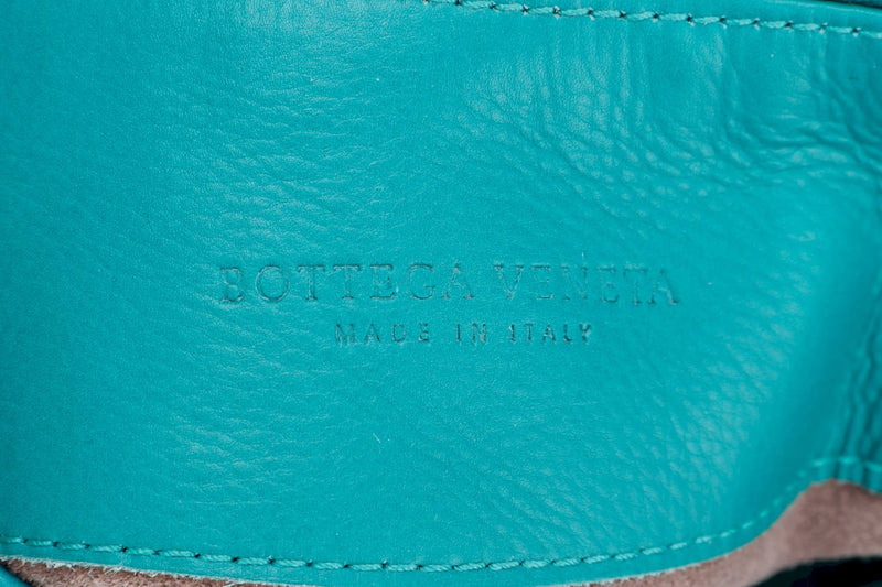 Bottega Veneta Blue Quilted Handle Hobo Bag, no Dust Cover
