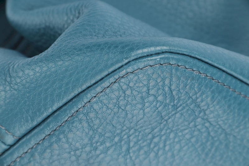 Prada Hobo Bag (BR4712), Ottanio Green Color, Vit.Daino Leather, with Card, no Dust Cover