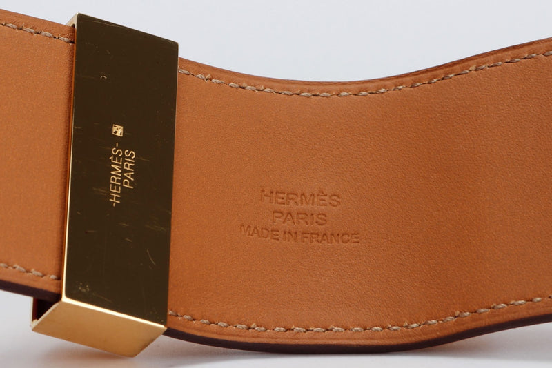Hermes CDC Anemone Color, Swift Leather, Gold Hardware, Stamp R, with Dust Cover & Box