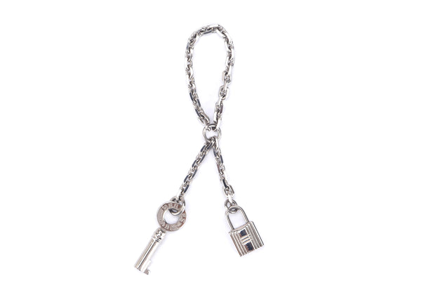 HERMES NECKLACE CHARMS WITH LOCK & KEYS ICON, WITH BOX