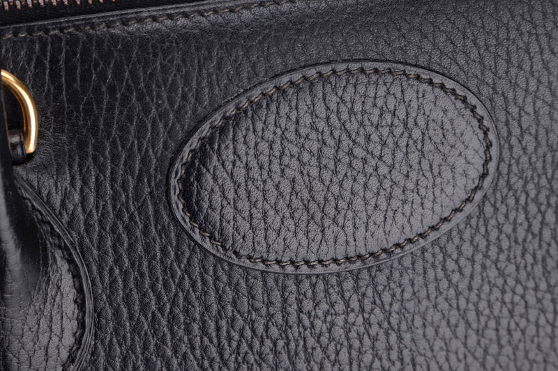 HERMES BOLIDE 35 Bi-color Ardennes leather Natural/Black □A Engraving –  BRANDSHOP-RESHINE