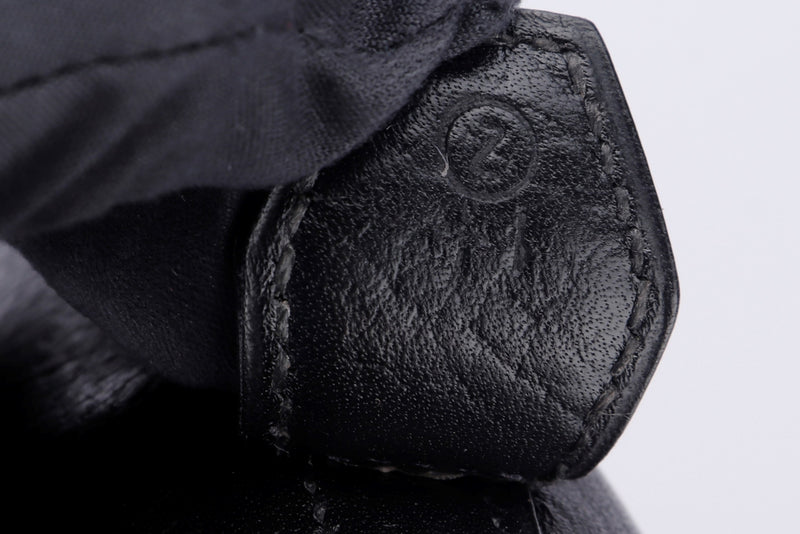 Hermes Bolide 35 Ardennes Vauchamonix Black Natural Bicolor 〇Z Engraved Handbag Brown