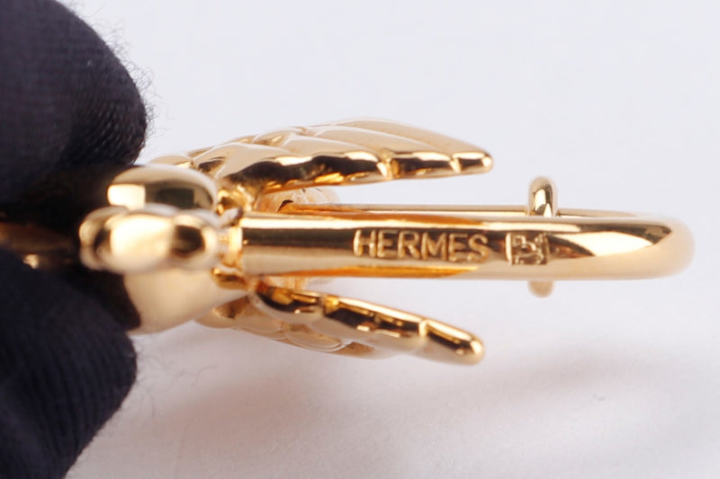 HERMES PEGASUS GOLD LOCK, NO BOX