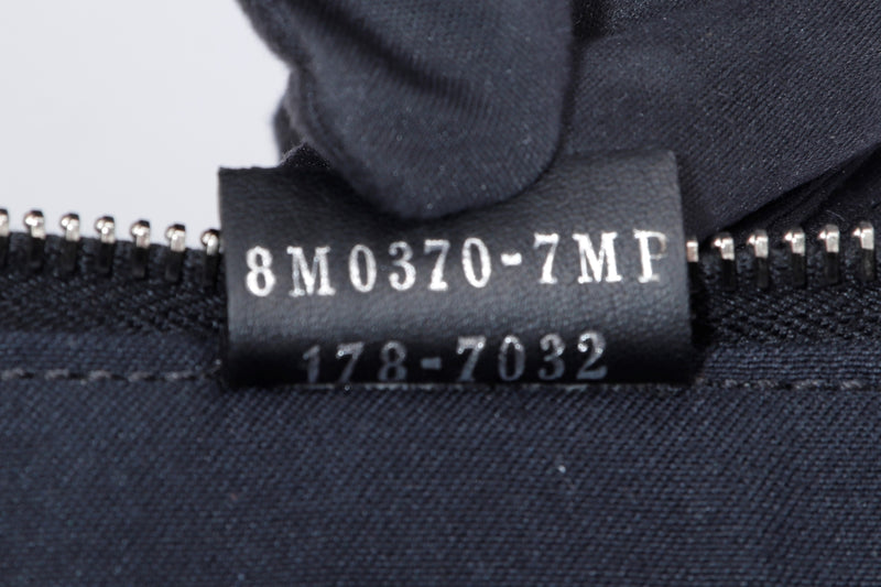 Fendi Karlito Studded L Shape Zippy Clutch, Medium Size, Mink Fur & Leather
