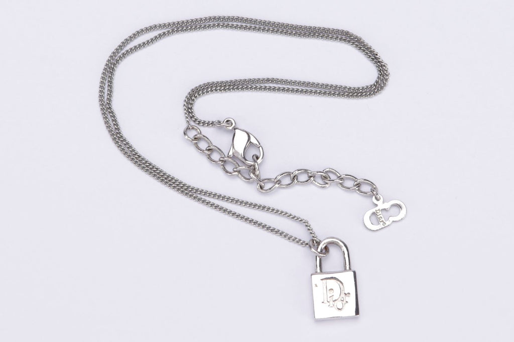 Little Silver Padlock Link Necklace – LITTIONARY