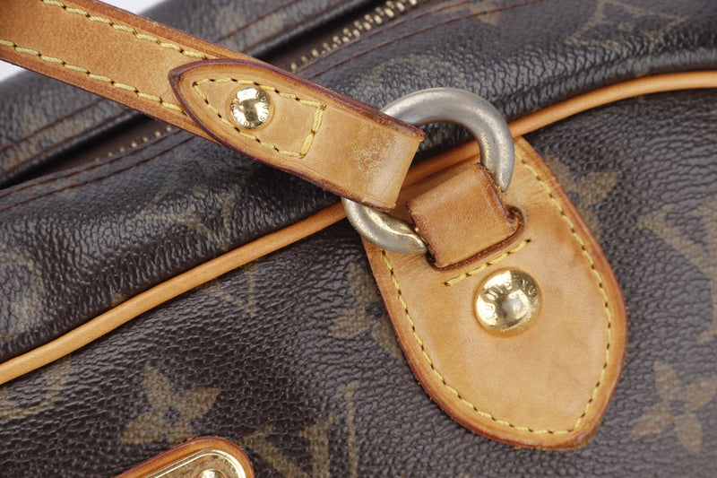 louis vuitton monogram palermo gm (m40146), with strap & dust cover