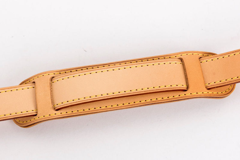 Louis Vuitton Vachetta width 25mm Adjustable Shoulder Strap, Gold Hardware
