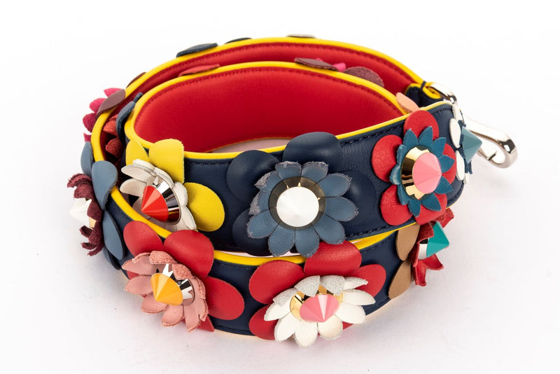 Fendi Strap You Flower Icons, with Dust Cover