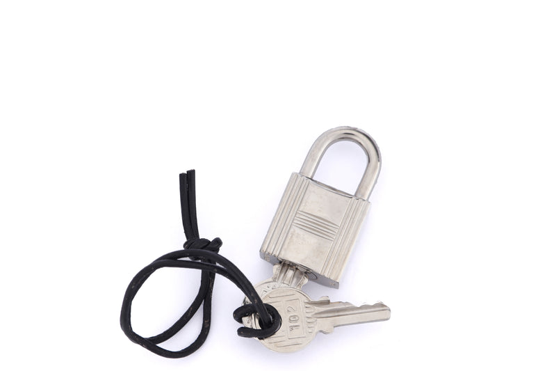Hermes Silver Lock with 2 Keys (Ref.102), no Dust Cover & Box