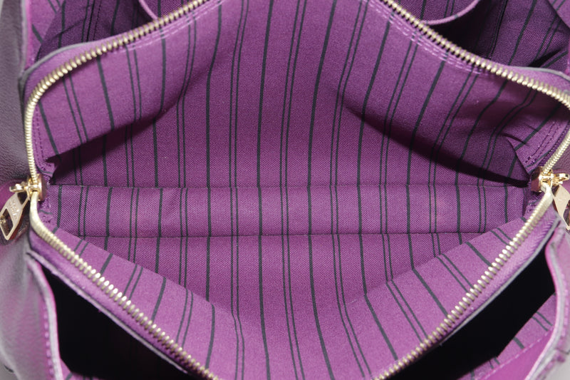PRELOVED Louis Vuitton Montaigne MM Purple Empriente Monogram
