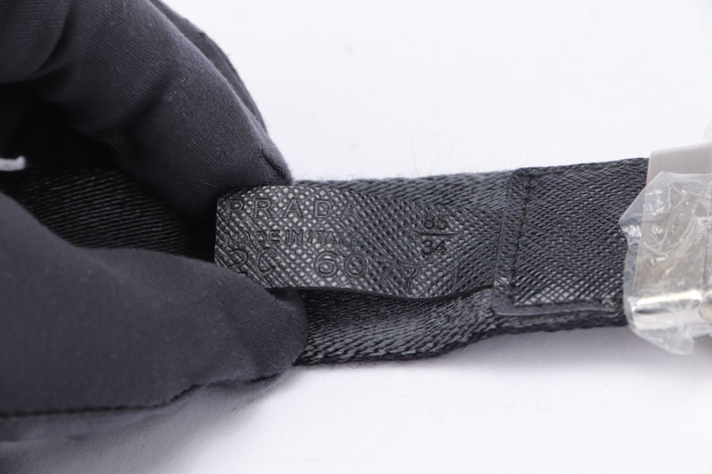 Prada Black Nylon Belt