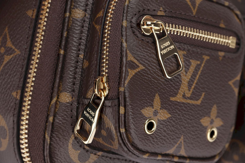 Louis Vuitton Utility Crossbody Bag (M80446) Monogram, with Strap & Dust  Cover