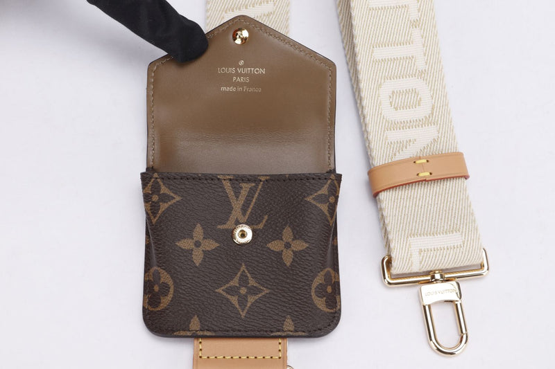 Louis Vuitton Utility Crossbody Bag (M80446) Monogram, with Strap