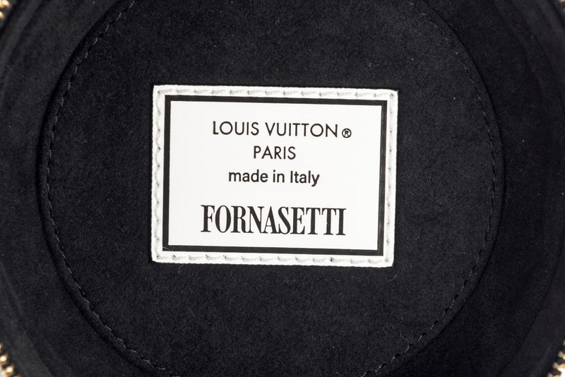 LOUIS VUITTON FORNASETTI 2021 graphic logo Vase chain trimmed