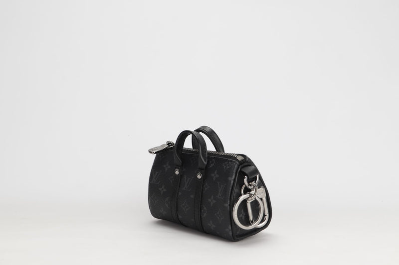 Louis Vuitton Eclipse Monogram with Key Chain & Bag Charm