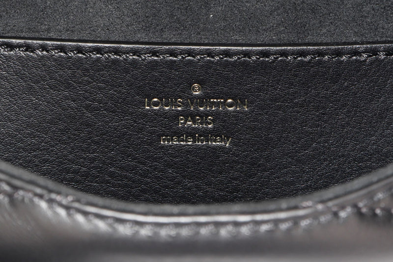 LOUIS VUITTON Multi Pochette Calf Leather Noir M56461