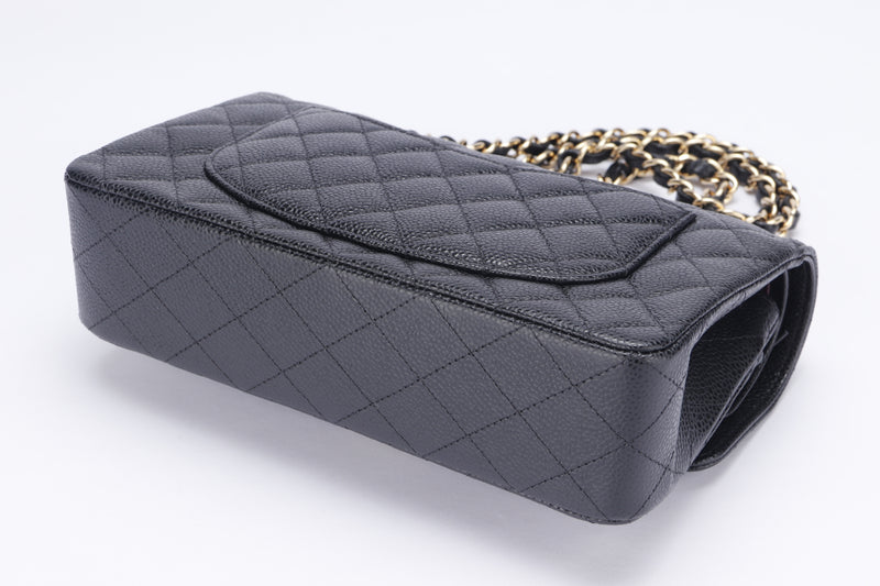 Chanel Classic Flap (LK4Txxxx), width 23cm, Small Size Black