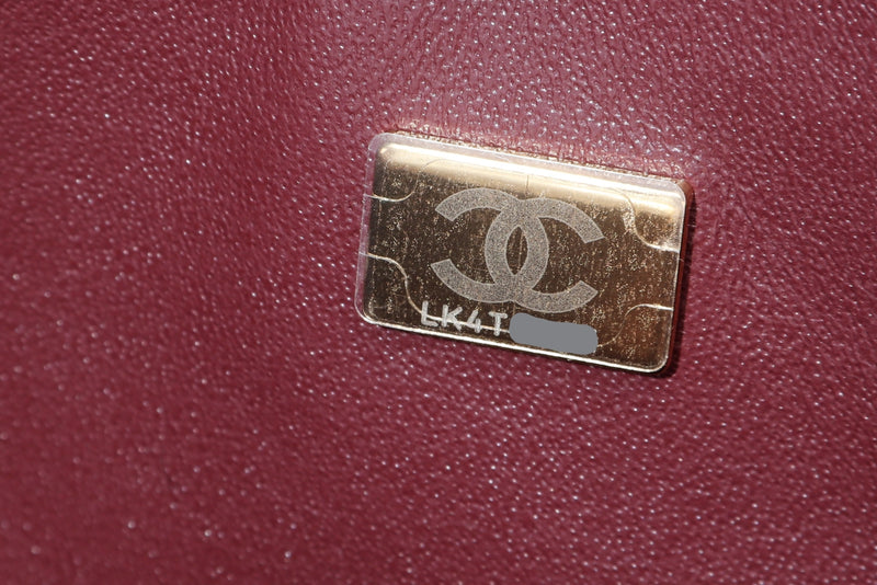Chanel Classic Flap (LK4Txxxx), width 23cm, Small Size Black