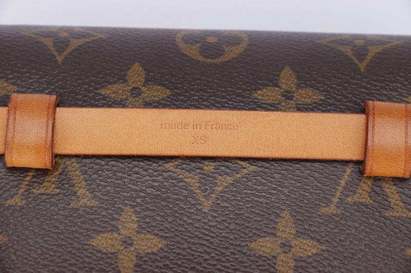 Louis Vuitton Vintage Pochette Florentine Monogram Waist Pouch (FL0073), with Strap (FL0033), no Dust Cover